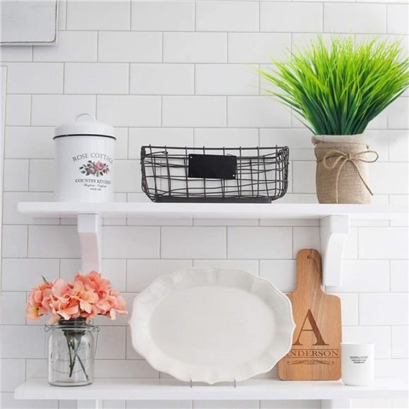 20 Bundles Artificial Outdoor Plants Fake Wheat Grass Greenery Shrubs UV Resist - Picture 6 of 7